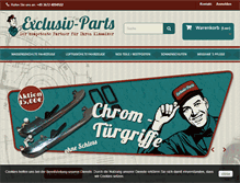 Tablet Screenshot of exclusiv-parts.de